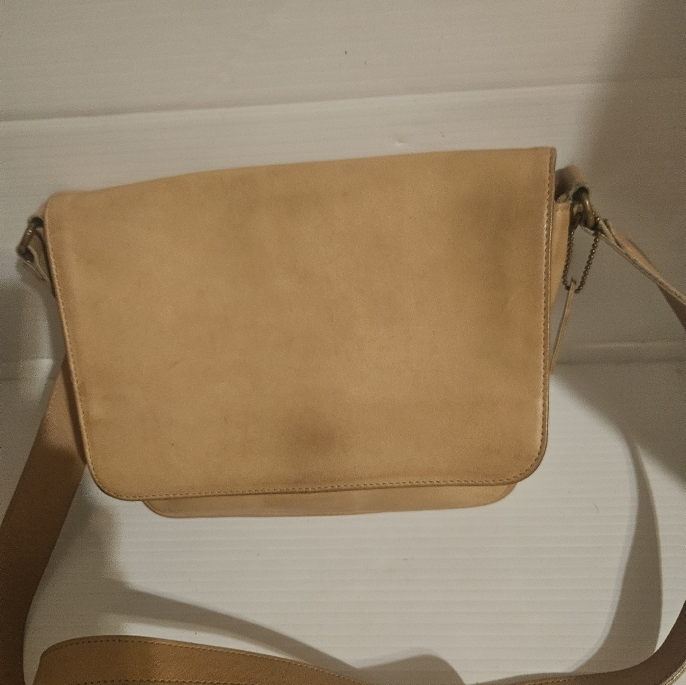 Rare Vintage Coach Manhattan Bistro Bag – Bise Crossbody, Lightweight Leather. - Picture 5 of 15